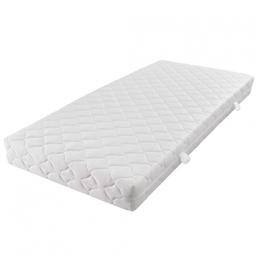 Matelas avec housse lavable 200 x 140 x 17 cm