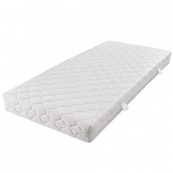 Matelas avec housse lavable 200 x 140 x 17 cm