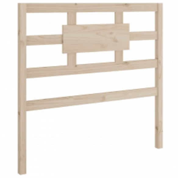 Cadre de lit bois massif 90x190 cm simple