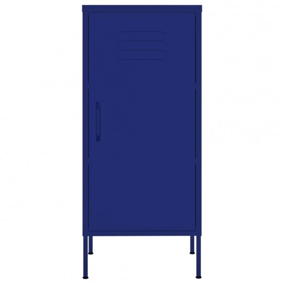 Armoire de rangement Bleu marine 42,5x35x101,5 cm Acier