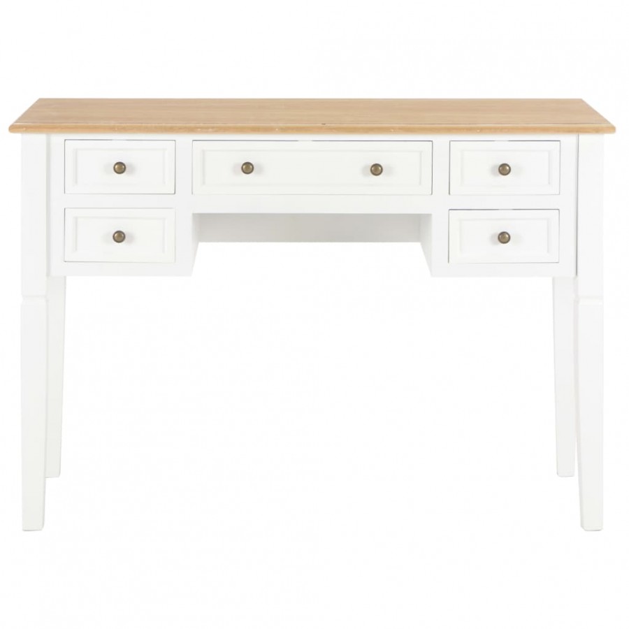 Bureau Blanc 109,5 x 45 x 77,5 cm Bois