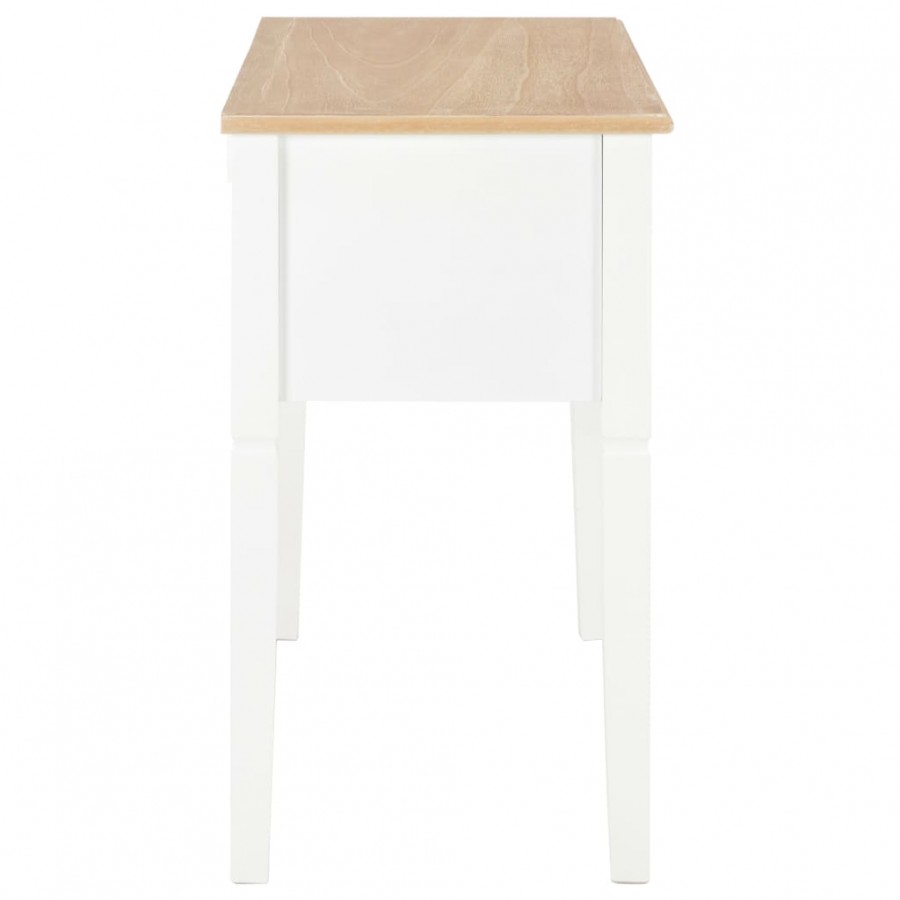 Bureau Blanc 109,5 x 45 x 77,5 cm Bois