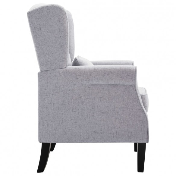 Fauteuil Gris clair Tissu