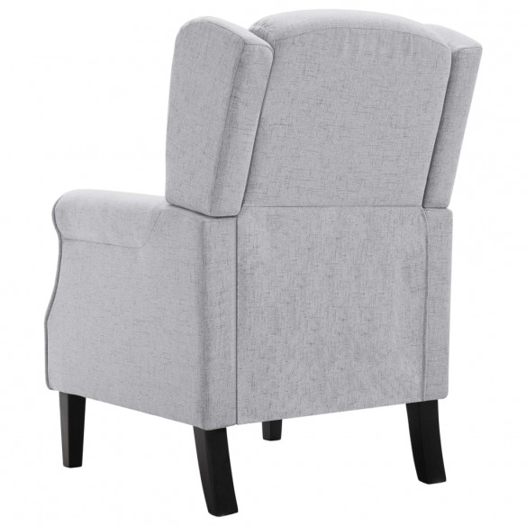 Fauteuil Gris clair Tissu