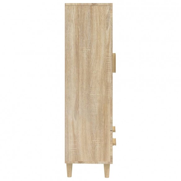 Buffet haut Chêne sonoma 70x31x115 cm Bois d'ingénierie