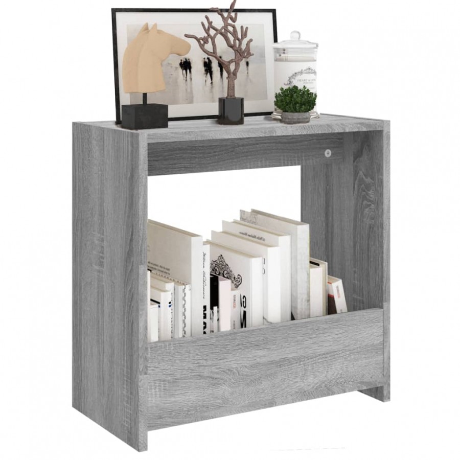 Table d'appoint Sonoma gris 50x26x50 cm 