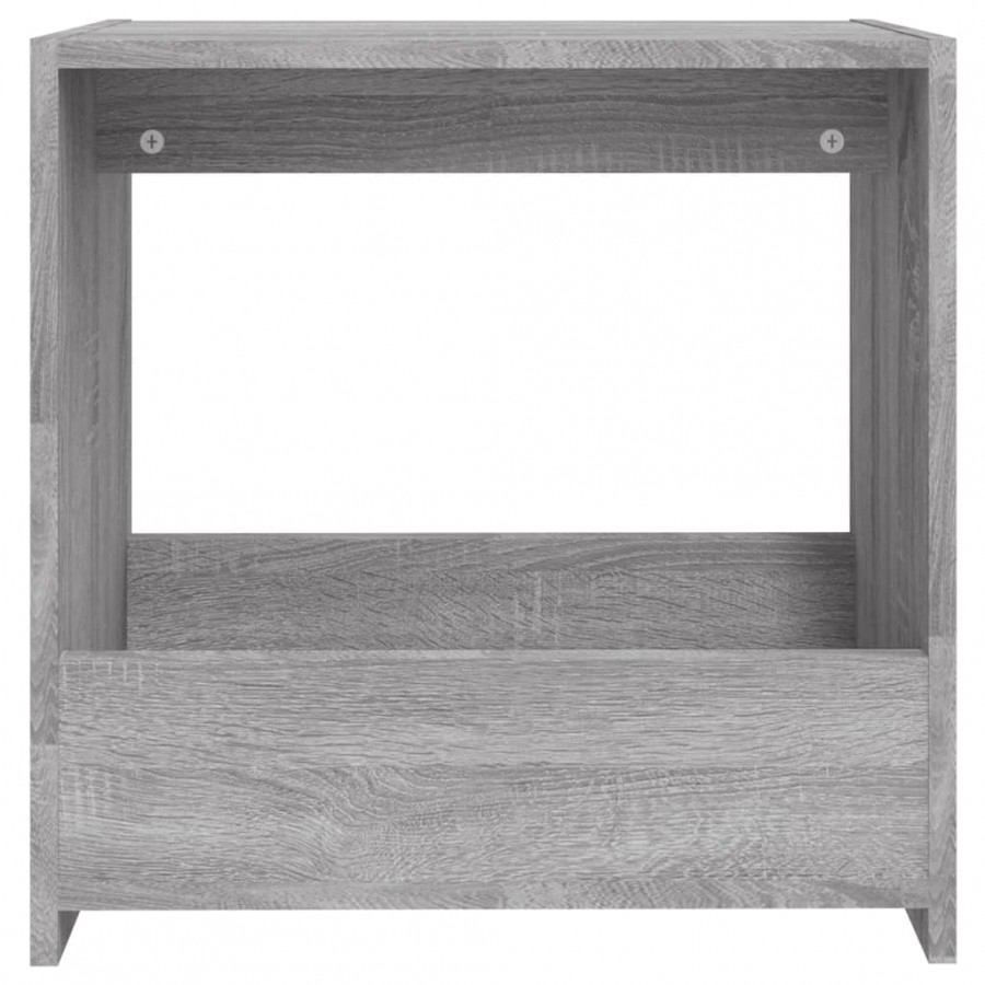 Table d'appoint Sonoma gris 50x26x50 cm 