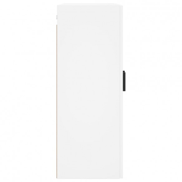 Armoire murale blanc 69,5x34x90 cm