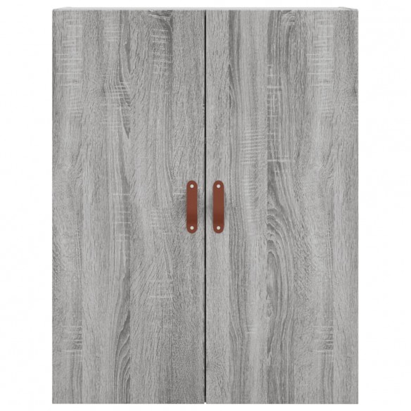 Armoires murales 2 pcs sonoma gris 69,5x34x90 cm