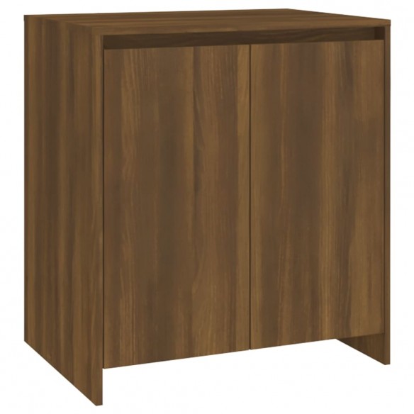 Buffets 3 pcs Chêne marron Bois d'ingénierie