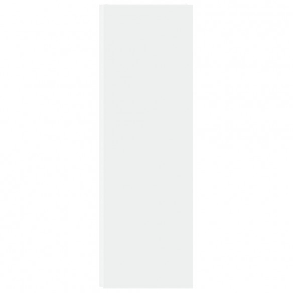 Armoire d'angle Blanc 33x33x100 cm Aggloméré