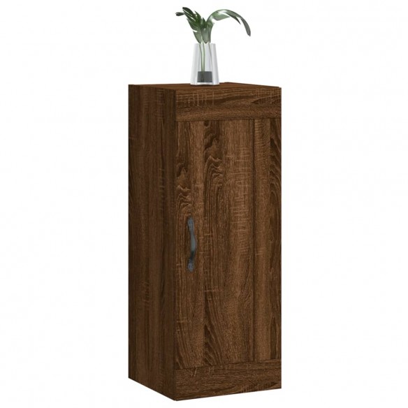 Armoire murale chêne marron 34,5x34x90 cm bois d'ingénierie