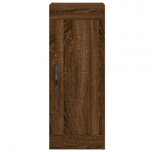 Armoire murale chêne marron 34,5x34x90 cm bois d'ingénierie