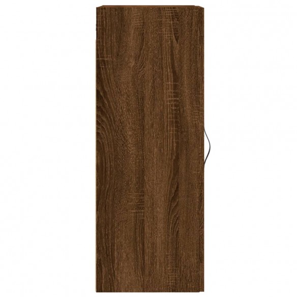 Armoire murale chêne marron 34,5x34x90 cm bois d'ingénierie