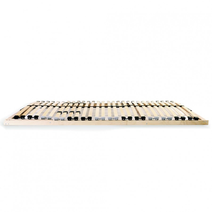 Cadre avec 28 lattes 7 zones 90 x 200 cm