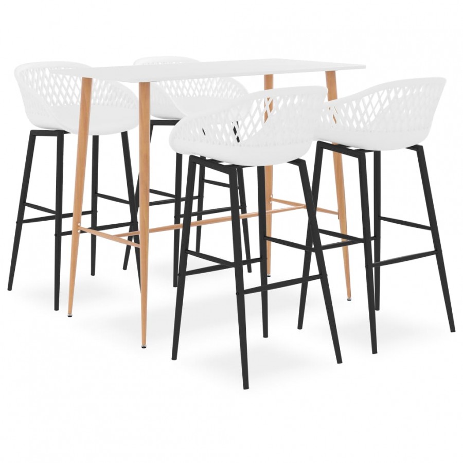 Ensemble de bar 5 pcs Blanc