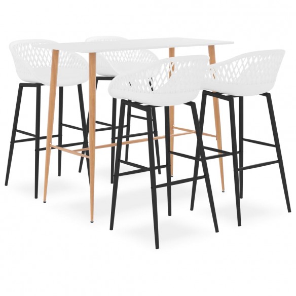 Ensemble de bar 5 pcs Blanc