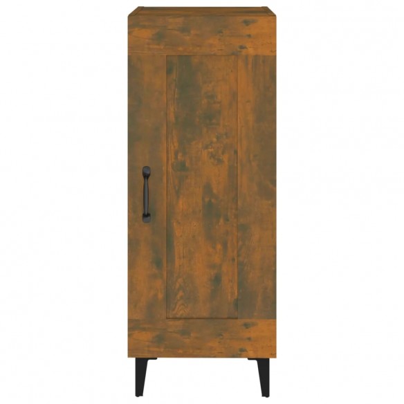 Buffet Chêne fumé 34,5x34x90 cm Bois d'ingénierie