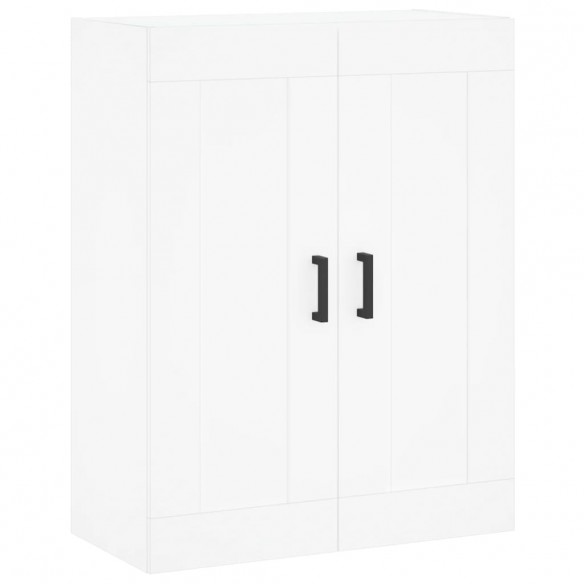 Armoire murale blanc 69,5x34x90 cm bois d'ingénierie