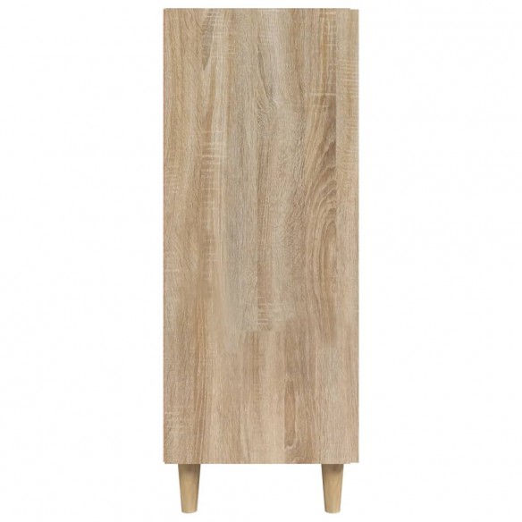 Buffet chêne sonoma 69,5x34x90 cm bois d'ingénierie