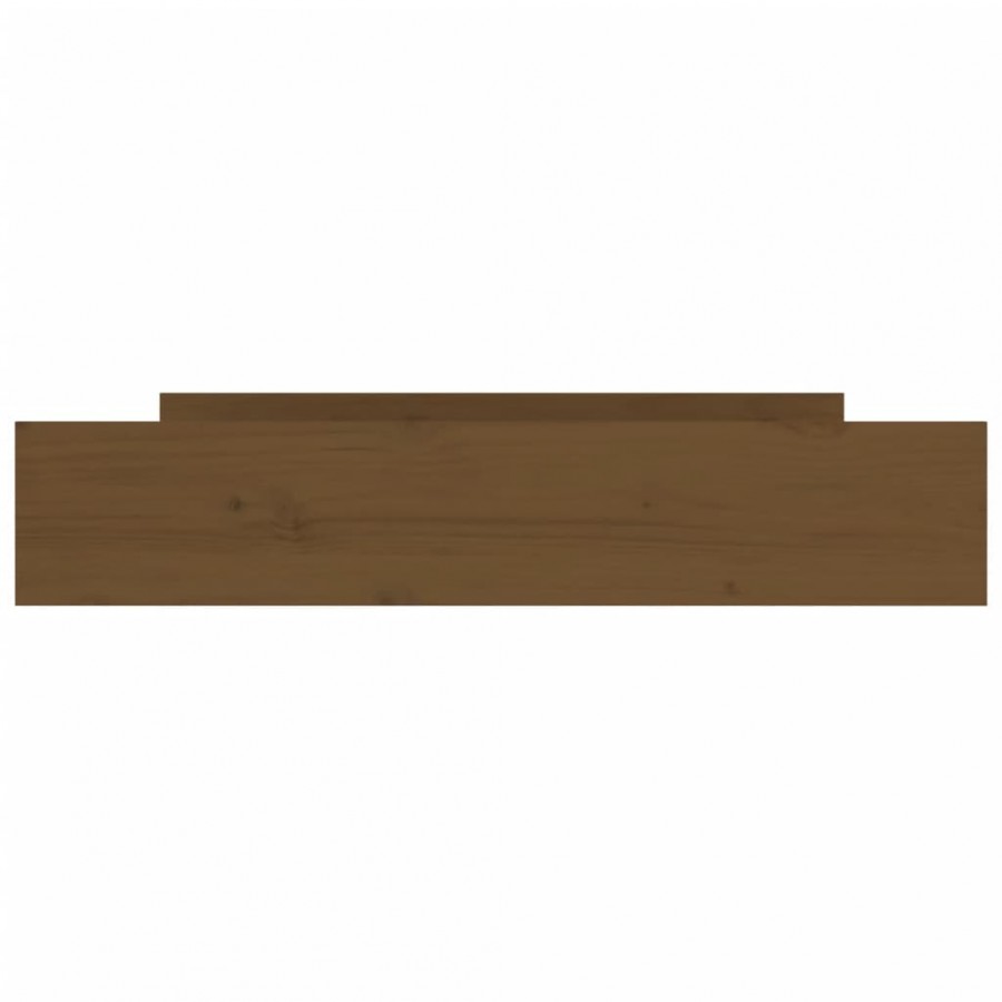 Tiroirs de lit 2 pcs Marron miel Bois de pin massif Tiroirs de lit 2 pcs Marron miel Bois de pin massif