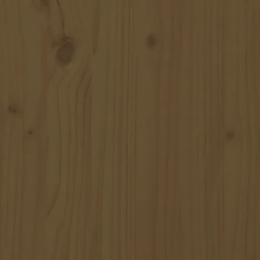 Tiroirs de lit 2 pcs Marron miel Bois de pin massif Tiroirs de lit 2 pcs Marron miel Bois de pin massif