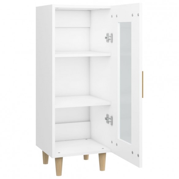 Buffet blanc 34,5x34x90 cm bois d'ingénierie