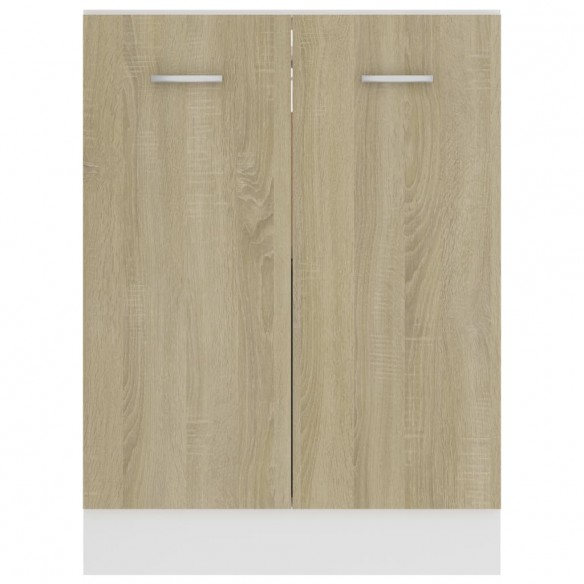 Armoire de plancher Chêne sonoma 60x46x81,5 cm Aggloméré