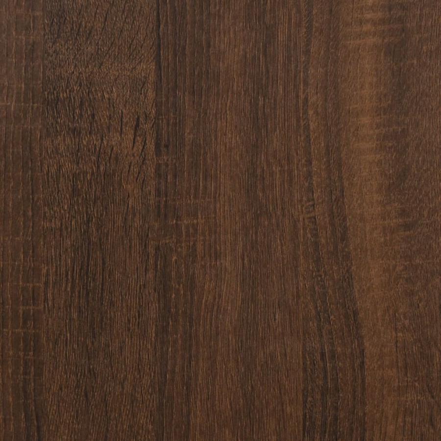 Bureau avec tiroirs Chêne marron 102x50x76 cm 