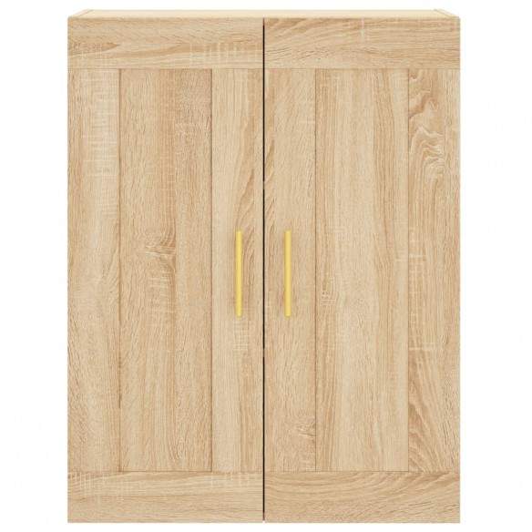 Armoires murales 2 pcs chêne sonoma bois d'ingénierie