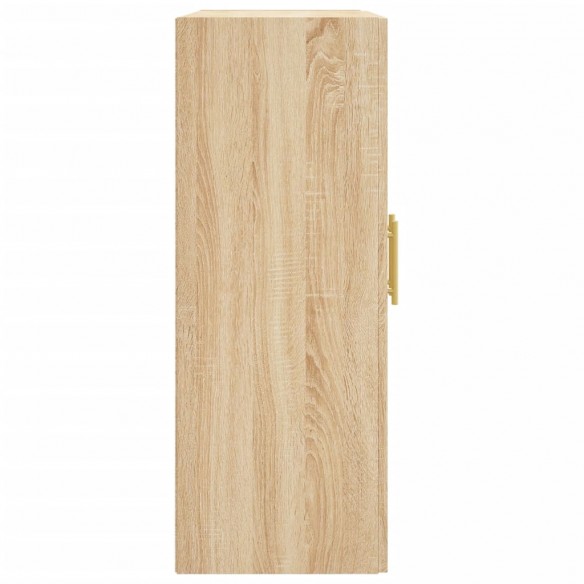 Armoires murales 2 pcs chêne sonoma bois d'ingénierie