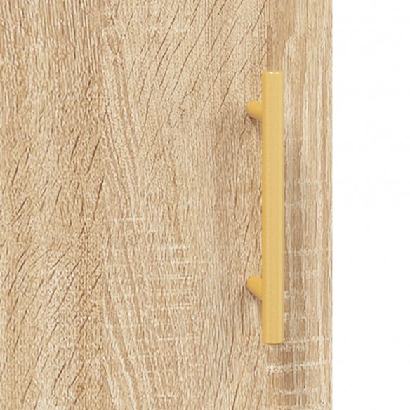 Armoires murales 2 pcs chêne sonoma bois d'ingénierie