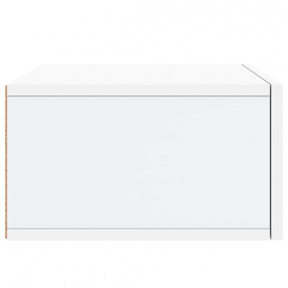 Tables de chevet murales 2 pcs blanc 35x35x20 cm