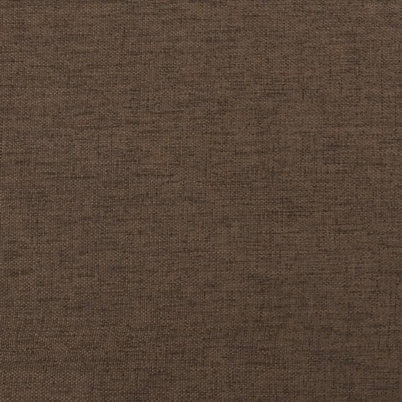 Repose-pied Marron 78x56x32 cm Tissu