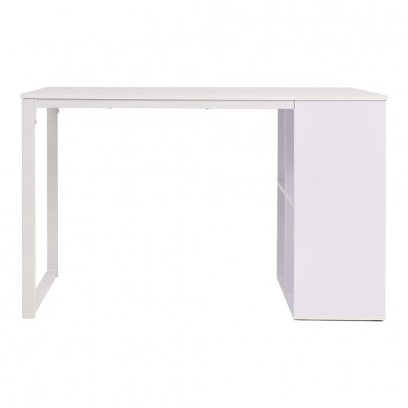 Table d'écriture 120 x 60 x 75 cm Blanc