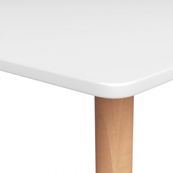 Table de bar Blanc 120x60x105 cm