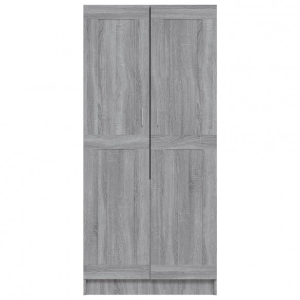 Garde-robe Sonoma gris 82,5x51,5x180 cm Bois d'ingénierie