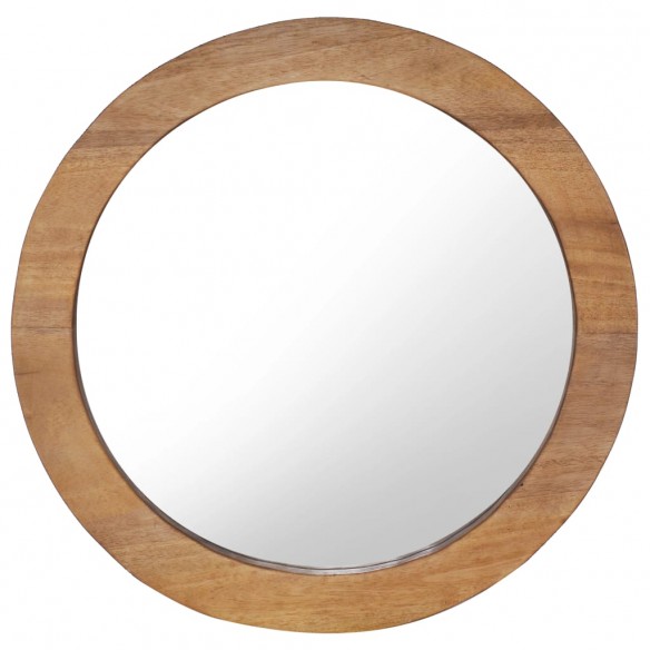 Miroir mural 60 cm Teck Rond