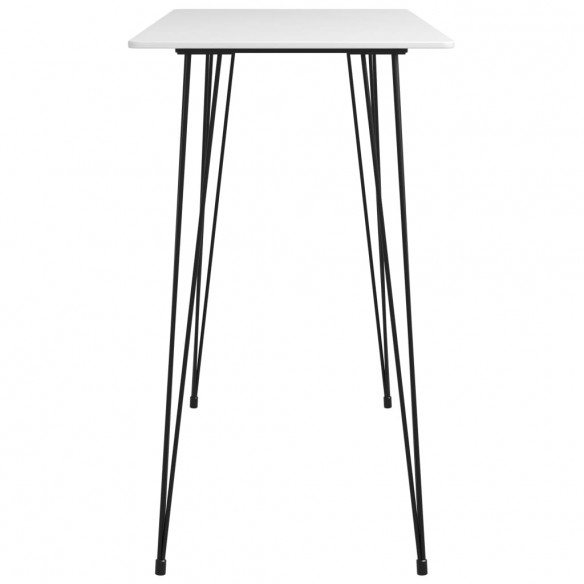 Ensemble de bar 5 pcs Blanc et gris