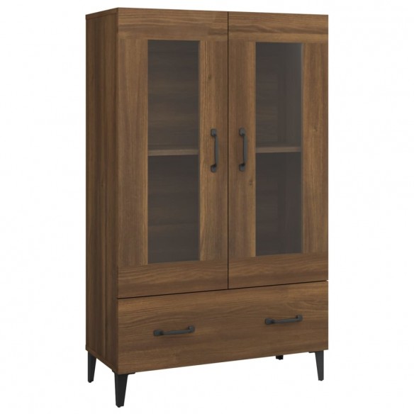 Buffet Chêne marron 70x31x115 cm Bois d'ingénierie