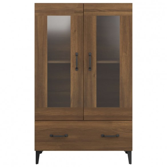 Buffet Chêne marron 70x31x115 cm Bois d'ingénierie