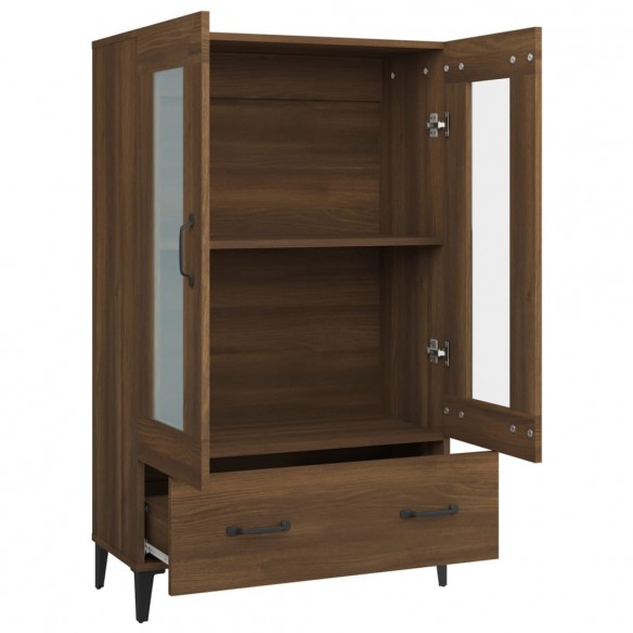 Buffet Chêne marron 70x31x115 cm Bois d'ingénierie