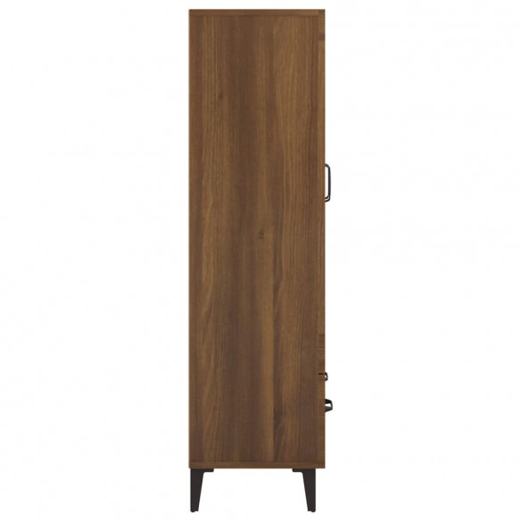 Buffet Chêne marron 70x31x115 cm Bois d'ingénierie