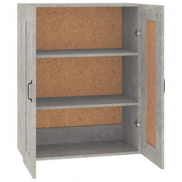 Armoire murale suspendue Gris béton 69,5x32,5x90 cm