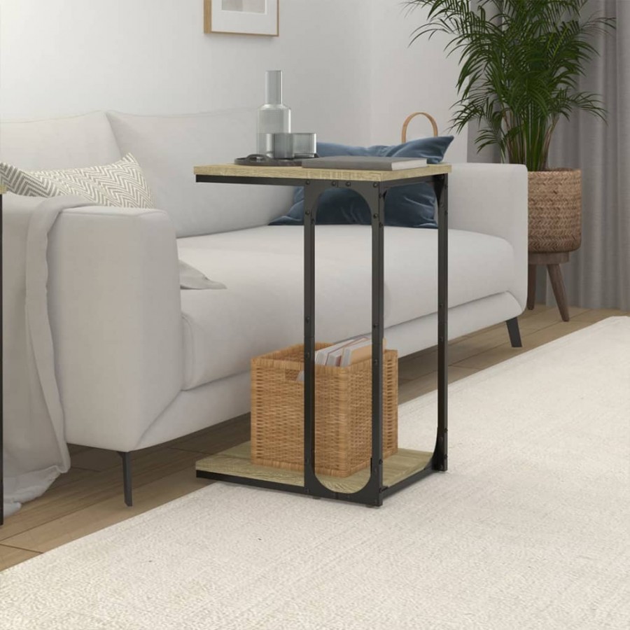 Table d'appoint Chêne sonoma 40x30x60 cm 