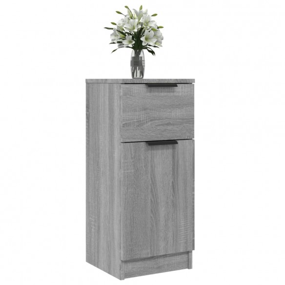 Buffet Sonoma gris 30x30x70 cm Bois d'ingénierie