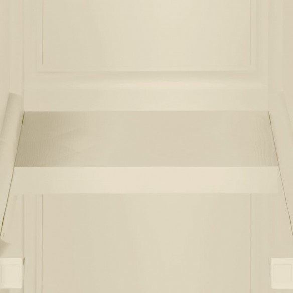 Armoire plastique 40x43x164 cm design de bois blanc angora