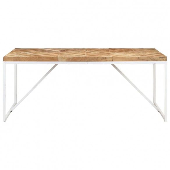 Table à dîner 180x90x76 cm Bois massif d'acacia et de manguier