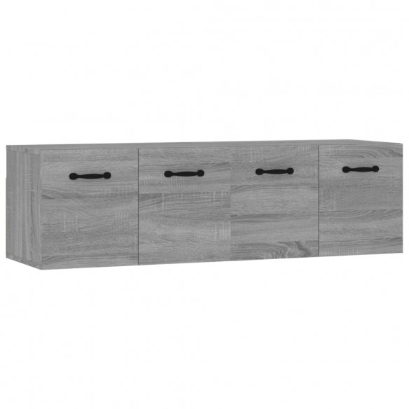 Armoires murales 2 pcs Sonoma gris 80x35x36,5 cm