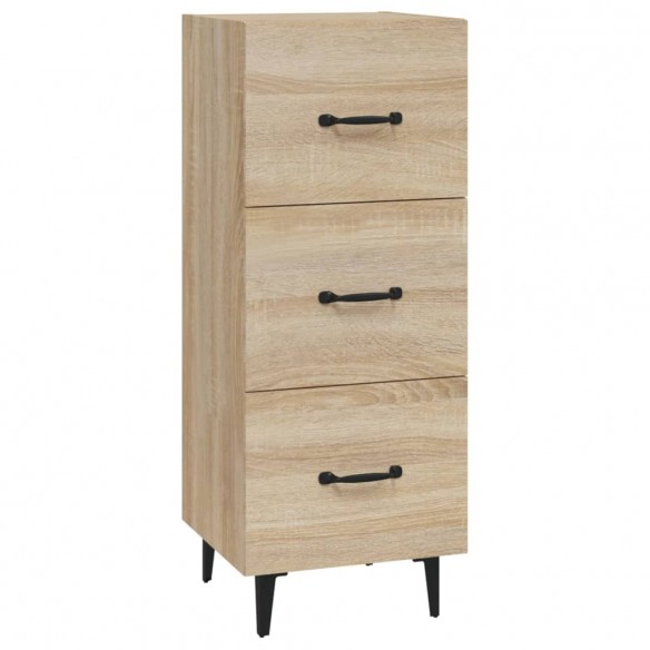 Buffet Chêne sonoma 34,5x34x90 cm Bois d'ingénierie